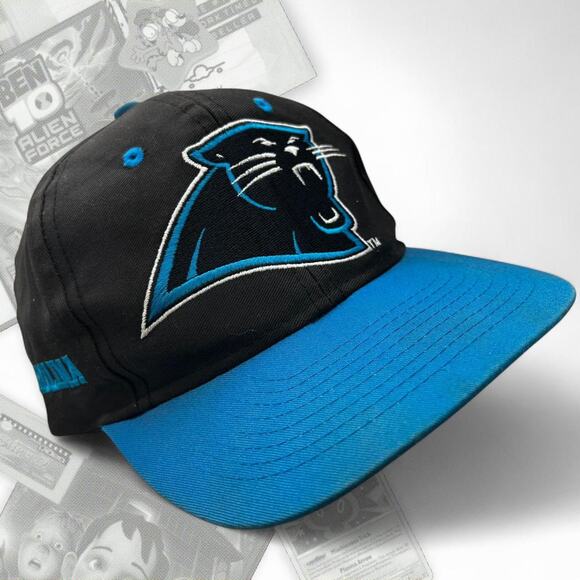Carolina Panthers Embroidered Graphic Snapback Hat - Picture 1 of 8